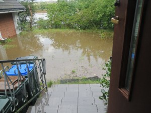 The view from the front door.